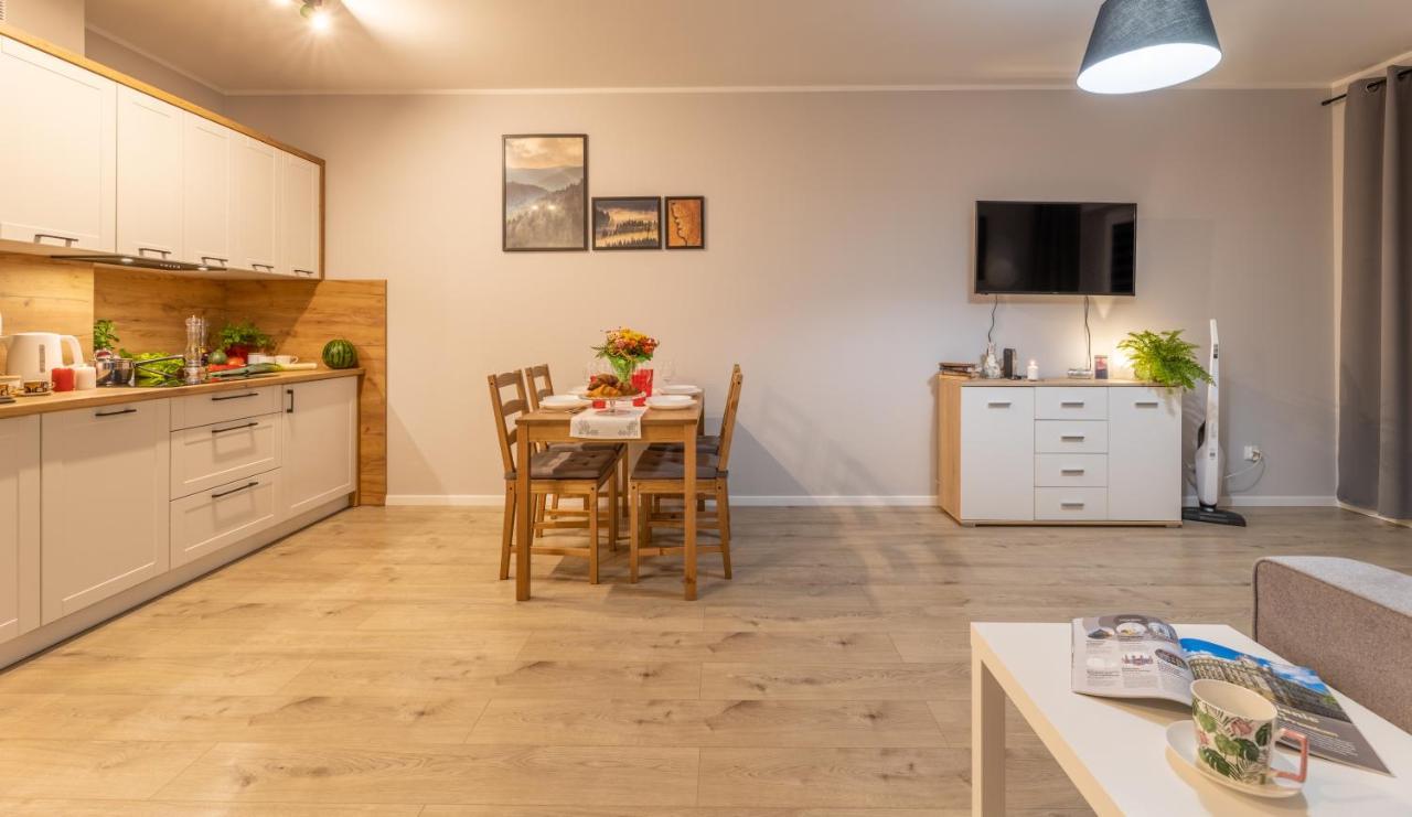 Apartament Sloneczny Poranek ウストシキ・ドルネ エクステリア 写真